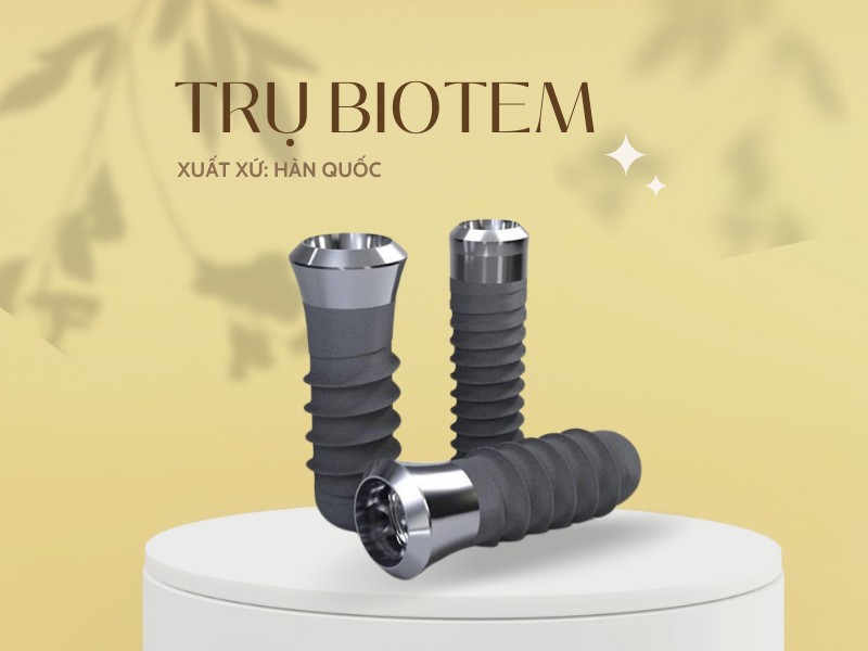 So sánh các loại trụ Implant