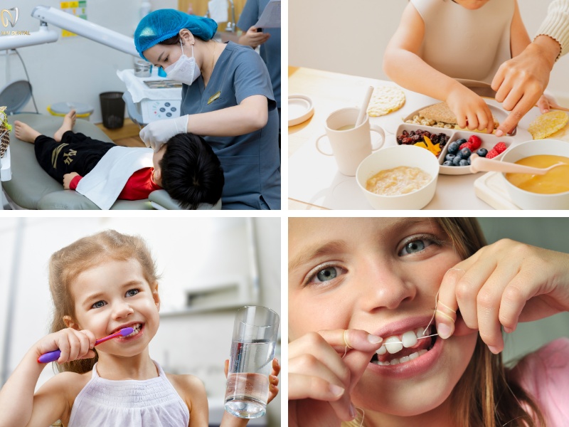Các biện pháp phòng ngừa sún răng ở trẻ