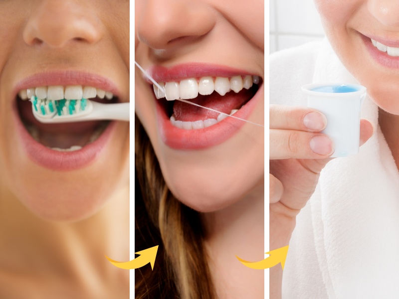 Nên súc miệng trước hay sau khi đánh răng